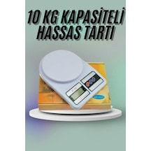 Mutfak Tartısı Dijital Göstergeli Hassas Tartı 10 Kg Kapasiteli Diğer 73022723