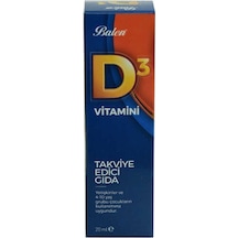 D3 Mini Takviye Edici Gıda 20 Ml