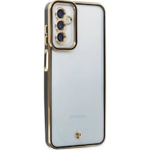 Newface Samsung Galaxy Uyumlu M23 Kılıf Liva Lens Silikon - Siyah Diğer