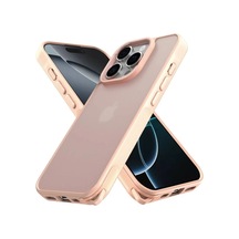 Apple İphone 16 Pro Kılıf Elegant Kapak - Pudra