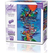 Ks Puzzle 1000 Parça Art Gallery Fishermen Series I