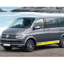 Volkswagen Caravelle Yan Ve Arka Kapı Sticker Etiket Modeli