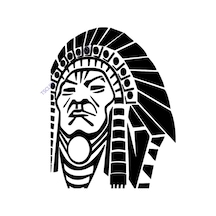 Piramit Kafatası Siticker 15Cm