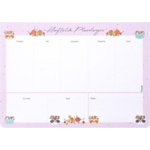 Haftalık Planlayıcı 17x24 Cm Pets Çok Renkli
