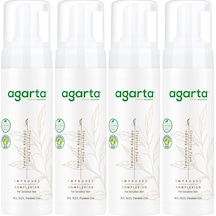 Agarta Doğal Yüz Temizleme Köpüğü 225ml 4 Lü Set