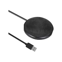 Novahub Usb Taşınabilir 360 Kondenser Mikrofon, Oyun Ve Kayıt Mikrofonu, Masaüstü Mikrofon