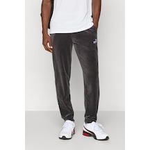 Puma Essentials Elevated Velour Erkek Pantolon Siyah