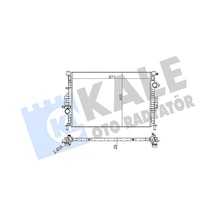Kale 355800 Motor Su Radyatörü - Volvo S80 2006- 3.2 31368082 - 31368059 - 30792221 - 1773041 - 1420158 - Lr039623 - Lr039530 - 30748550 - Lr002641 - 1493771 - 1377541 - 6g918005ac - 6g918005ab - 6g919l440ac - 1778037 - 6g918005ad - 1805529 - Cv618005