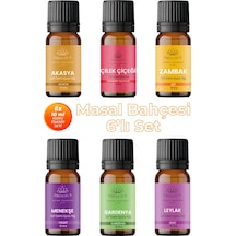 Masal Bahçesi 6'lı Set Oda Kokusu Esansı - Büyülü Çiçekler 6x10ml Karışık