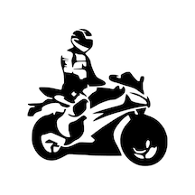 Motorsiklet Sticker Yapıştırma 25Cm
