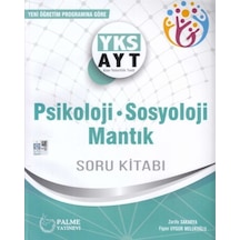 Palme Yks Ayt Psikoloji Sosyoloji Ve Mantık Soru Kitabı  2019 -  Palme Eğitim