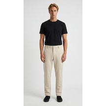 Redline Talget Kışlık Kalın Slim Fit Kemerli Erkek Pantolon Bej