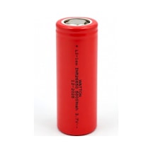 Watton Inr 26650 Şarjlı Pil 5000mah 3.7v Li-ion Yüksek Kapasiteli El Feneri Projektör Pili Kırmızı