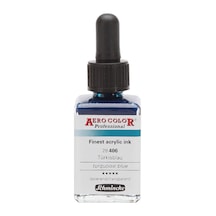 Schmincke Aero Color Turquoise Blue 406 Mürekkep 28ml