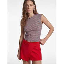 Koton Pamuklu Slim Fit Bisiklet Yaka Çizgili Kolsuz Body Lacivert Çizgili 6sak10042pk Koton Pamuklu Slim Fit Bisiklet Yaka Çizgili Kolsuz Body Lacivert Çizgili 6sak10042pk