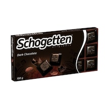 Schogetten Bitter Çikolata 100 G - Her Parçasında Yoğun Lezzet 3'li Ekonomik Paket Avantaj Paketi Mı