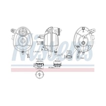 Nıssens 996201 Yedek Su Deposu A2055000049