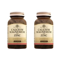Solgar Calcium Magnezyum Plus Zinc 100 Tablet 2'Li Avantaj Paket