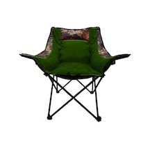 Gray Wolf Comfort Çift Bardaklı Kamp Sandalyesi Orman Desenli Yeşil