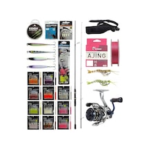 Yekoutdoor Ultra Lrf Seti Okuma Wave Up Spin 165cm 3-14gr 2 Parça Olta Kamışı&okuma Safyre 2500a Olta Makinesi 1 Adet