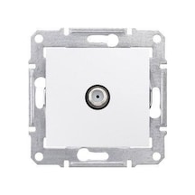 Schneider Elektrik Sedna Beyaz Sat Prizi Sonlu Çerçevesiz