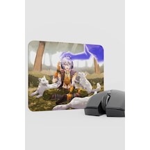 Razor Genshin Impact Anime Oyuncu V1 - 22x18 Gaming Mouse Pad Fare Altlığı