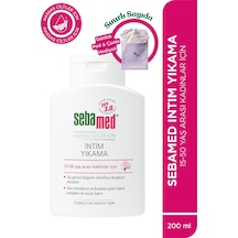 Sebamed Hassas Ciltler için ph 3.8 Dış Genital Bölge Temizleyici İntim Yıkama Jeli 200 ML + Ped Çantası
