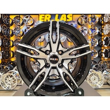 4 Adet Slk-2087 6 14 4 100 Et35 73.1 Black Machıned Jant Takım