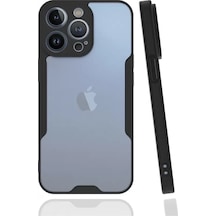 Newface Apple İphone 13 Pro Kılıf Platin Silikon - Siyah