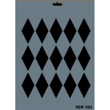 Rich New Seri N-283 Stencil 35X25 Cm