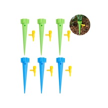 Teltree Otomatik Sulama Cihazı 6'lı Set - Kontrollü Valfli Damla Sistemi, Bitkilere Doğru Su Miktarı, Kolay Kurulum