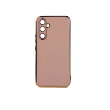 Samsung Galaxy Uyumlu A34 Kılıf Parlak Detaylı Kamera Korumalı Bark Silikon Kılıf