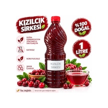 Kızılcık Sirkesi 1 Lt.