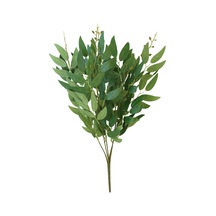 Yapay Çiçek Deposu Yapay Yeşillik Zeytin Dalı Demeti Canlı Yeşil