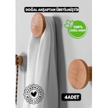 Halohope 2'li El Yapımı Ahşap Duvar Askısı Dekoratif- Şık Tasarım Ahşap