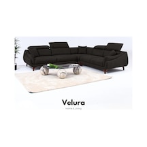 Ezel Motorlu Köşe Takımı & Hoparlörlü, Usb Portlu, Genişleyebilir Büyük Köşe Takımı Antrasit