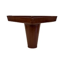Cateksss 10 Cm Eymen Ayak Ahşap Kahverengi