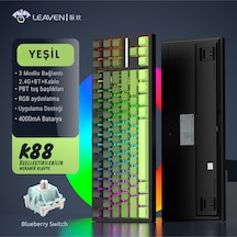 K88 Mekanik Oyun Klavyesi- 3 Modlu Hot Swap Rgb 4000 Mah Batarya