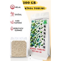 Kakulem Sertifikalı 500 Gr Glutensiz Beyaz Kinoa Tohumu Tane