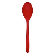 Ckm Silikon 2li Yanmaz Büyük Boy Silikon Spatula Kaşık Seti Kırmızı