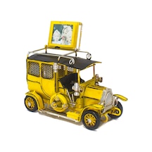 Klasik Metal Araba Nostaljik Çerçeveli Kumbara Model
