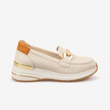 Kemal Tanca Kadın Spor & Sneaker Ayakkabı 3240 Krem