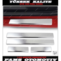 Ford Fiesta Krom Kapı Eşik Koruma 4 Kapı 2002-2008 P. Çelik
