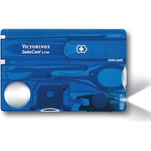 Victorinox Kamp 0.7322.T2 Swiss Card Lite Sapphire Çok Renkli