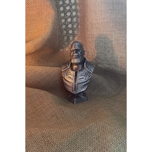 Kazanova Design Thanos Büst Figür 10 Cm Marvel Avengers Masaüstü Dekoratif Hediyelik