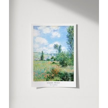 Çerçevesiz Poster Claude Monet Vétheuil