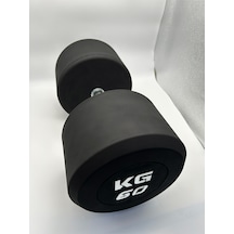 Alin Sport 60 Kg Kauçuk Kaplı Profesyonel Olimpik Dumbbell Dambıl