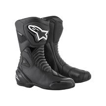 Alpinestars Smx S Wp Korumalı Spor Motosiklet Botu Siyah