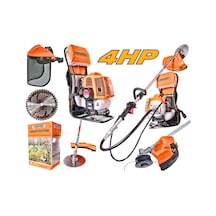 Swazer SGT-GBC-4X4BACK-2T 4 x 4 HP 2 Zamanlı Sırt Tipi Benzinli Motorlu Tırpan