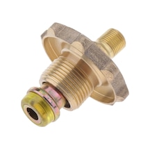 Suntek 2 Soba A Için Metal Kamp Gaz Propan Tankı Bağlantı Altın - Gümüş